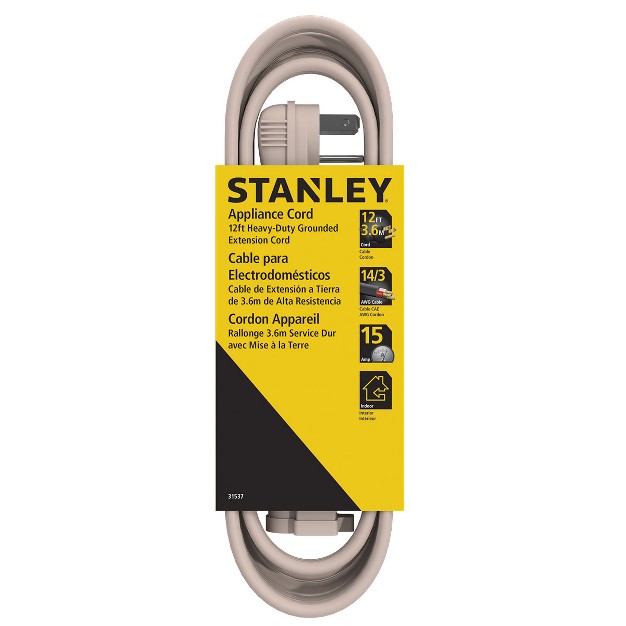 Stanley Grounded Heavy Duty Appliance Extension Cord