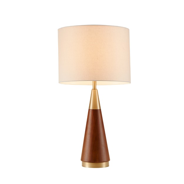 Tate includes Led Light Bulb Table Lamp Ivory