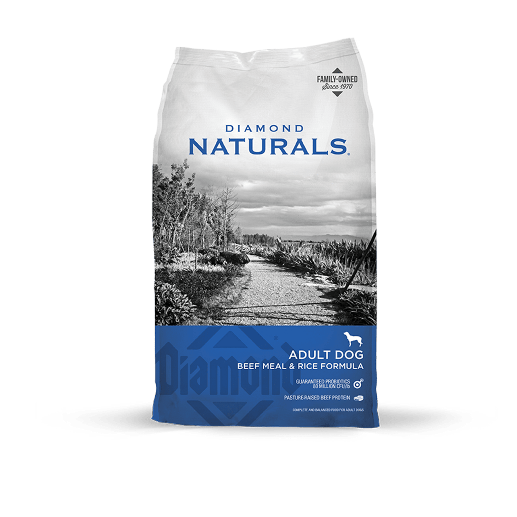 Diamond Naturals - Adult Dog Beef Meal and Rice Formula Dry Dog Food