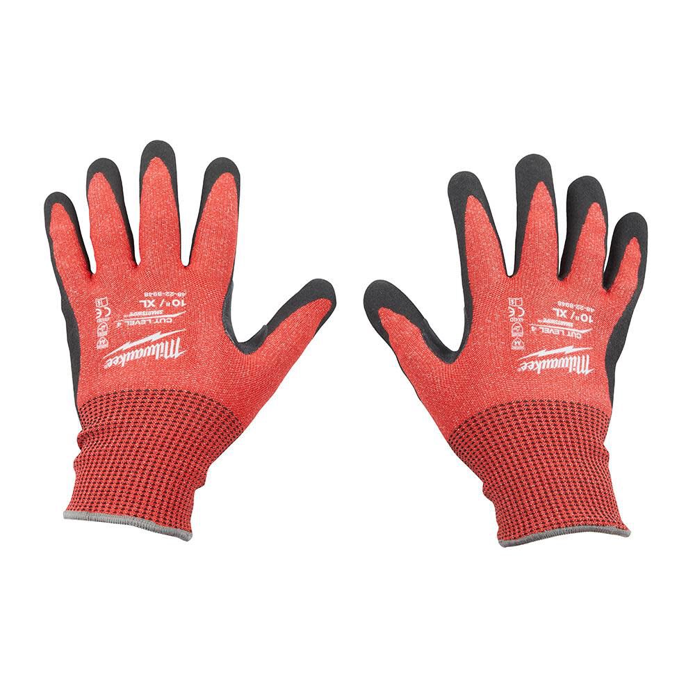 Milwaukee Cut Level 4 Nitrile Gloves Dipped 48-22-8945M910 from Milwaukee