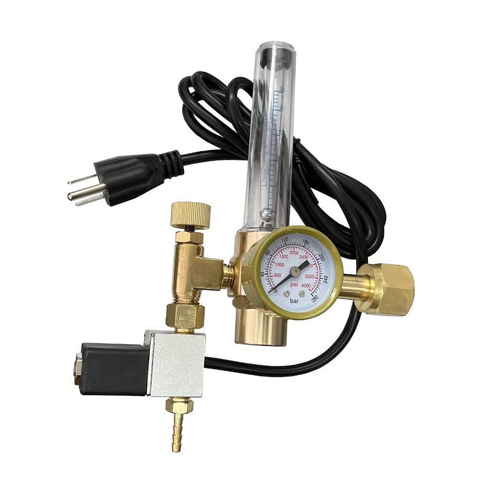 CO2 Regulator by Innovative， Controls Carbon Dioxide CO2 Regulator for 120V Controllers and Timers