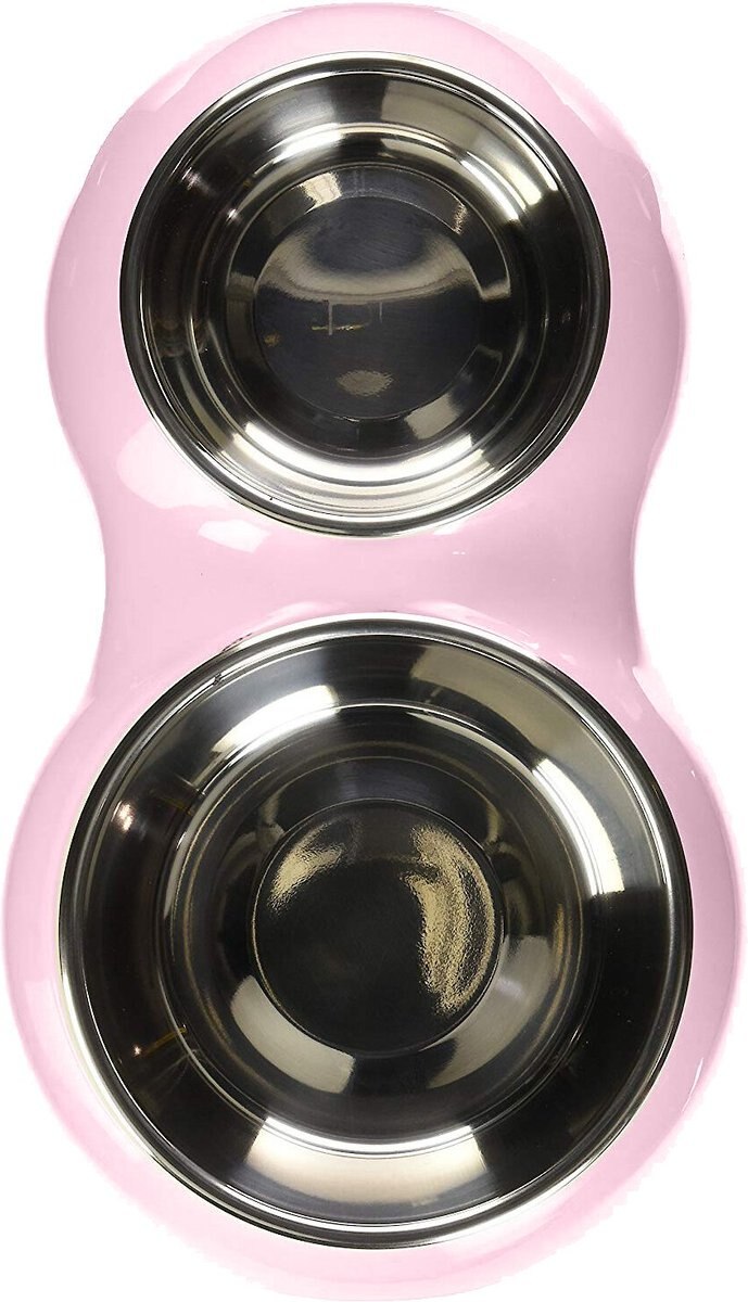 Dogit Double Diner Stainless Steel Dog Bowls