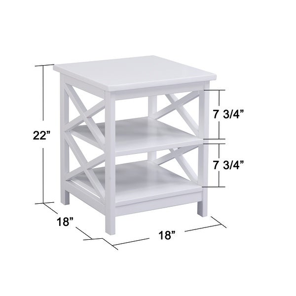 Preston 'X' Frame Side Table