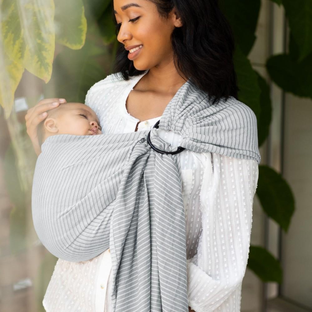 Moby Ring Sling - Silver Streak