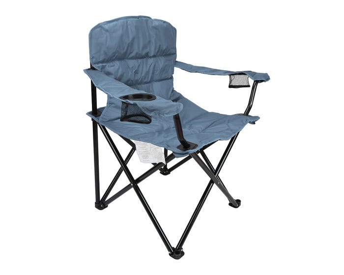 Rural King Heavy Duty Bag Chair， Blue - 89-992-0204