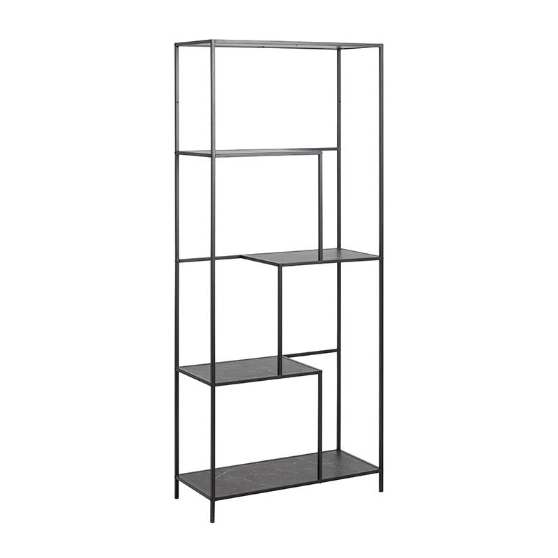 INFINITY Shelving Unit 72x170cm - Black