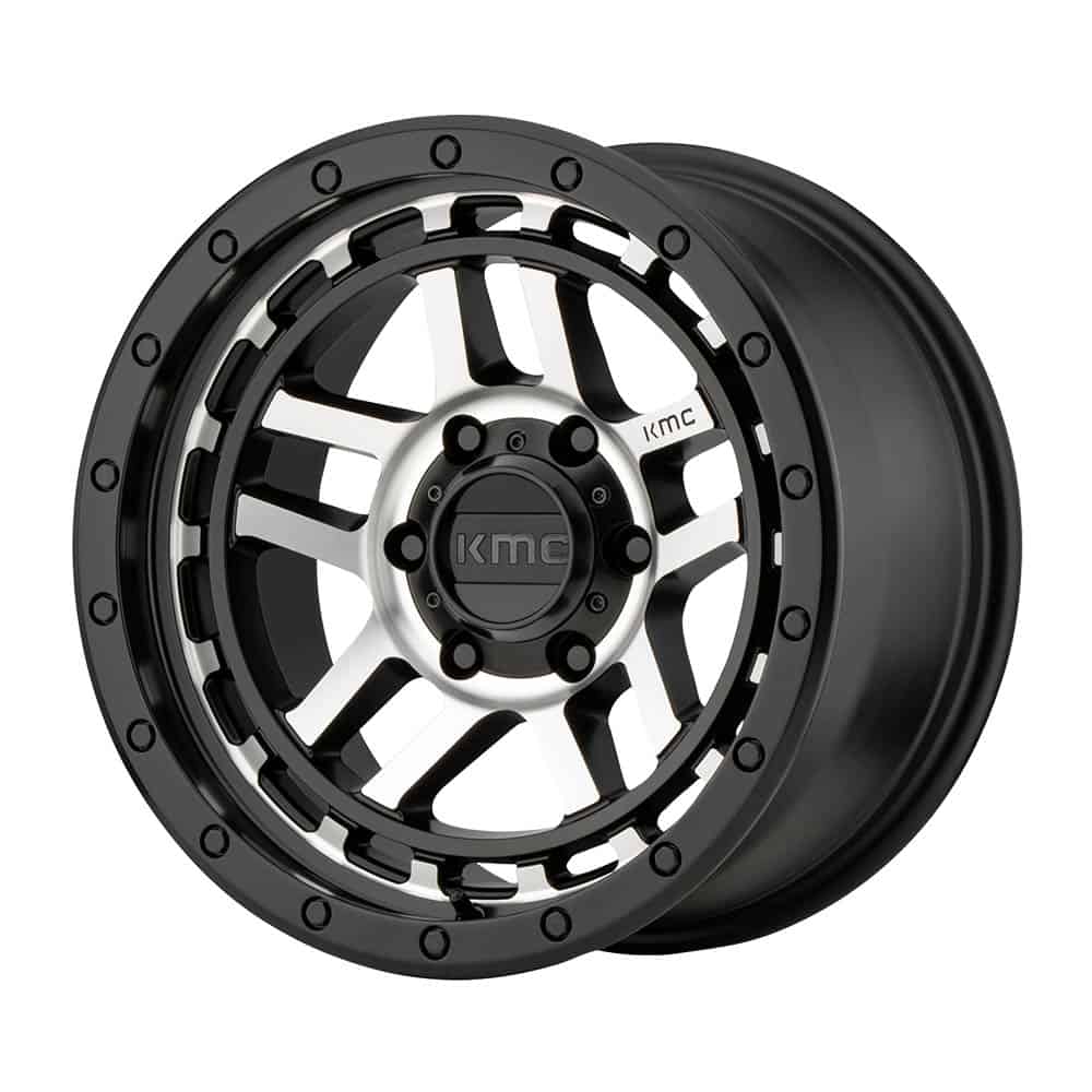 KMC KM540 RECON KM540 18X8.5 6X5.5 S-BLK MACH 18MM