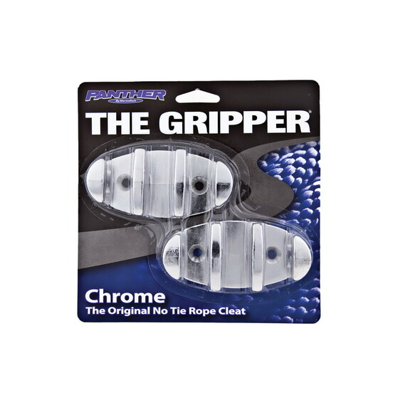 Panther 558200 3 Chrome Gripper Rope Cleats