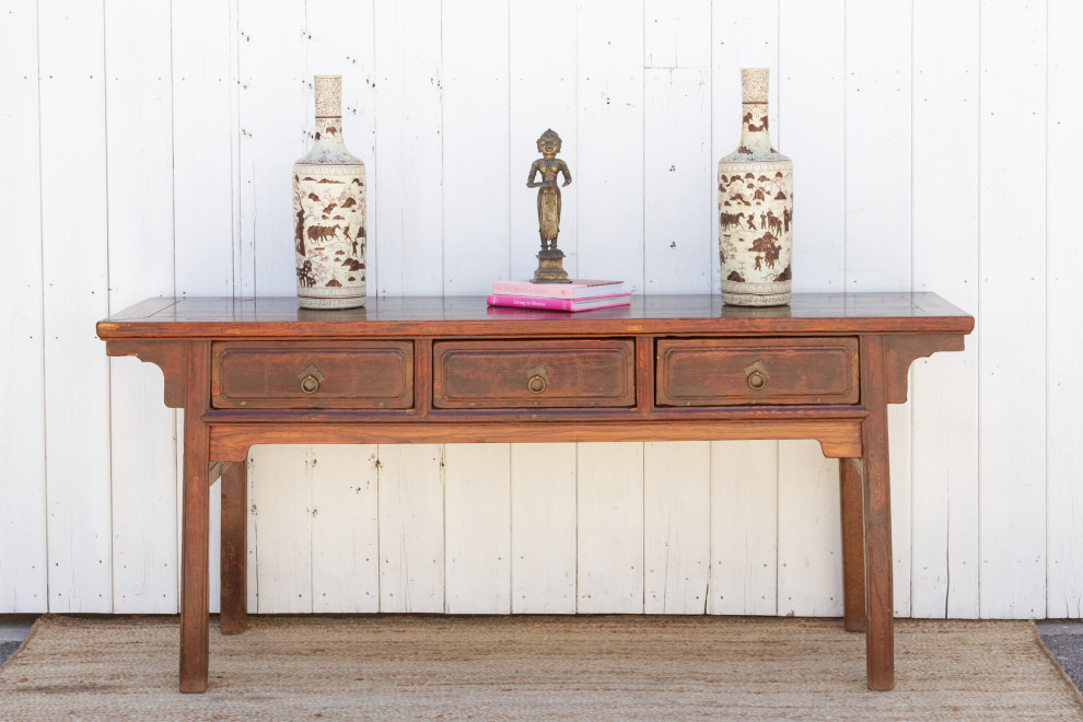 Vintage Asian Altar Console Table   Asian   Console Tables   by De cor  Houzz