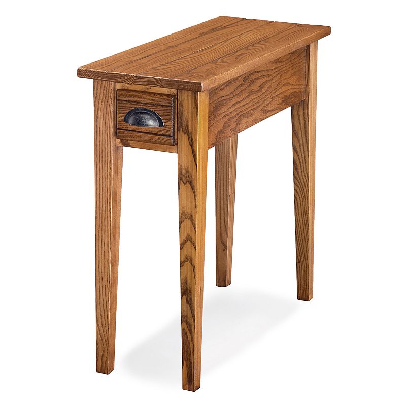 Leick Furniture Candleglow Finish 1-Drawer Narrow End Table