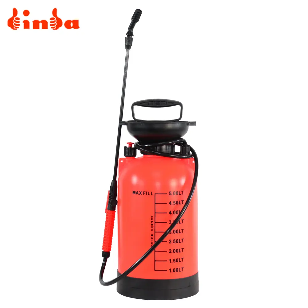 High Quality 5L Trigger Pressure Hand Pump Sprayer for Garden Using