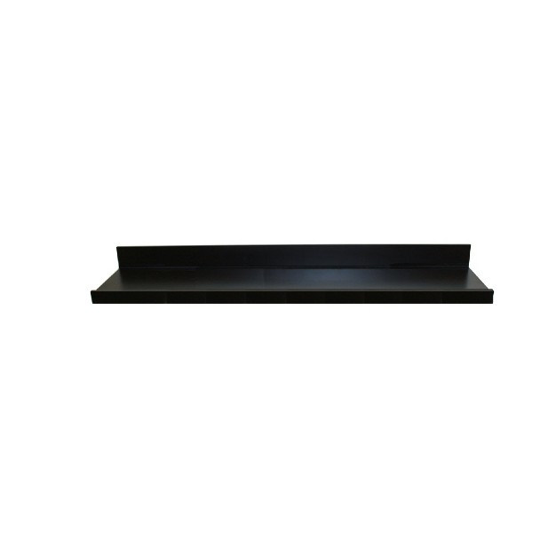 Picture Ledge Wall Shelf Black Inplace