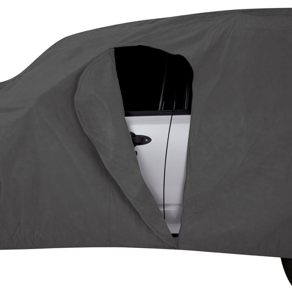 Classic Accessories Over Drive 183 in. L x 59 in. W x 51 in. H PolyPRO3 Hatchback Car Cover in Grey 10-120-321001-RT