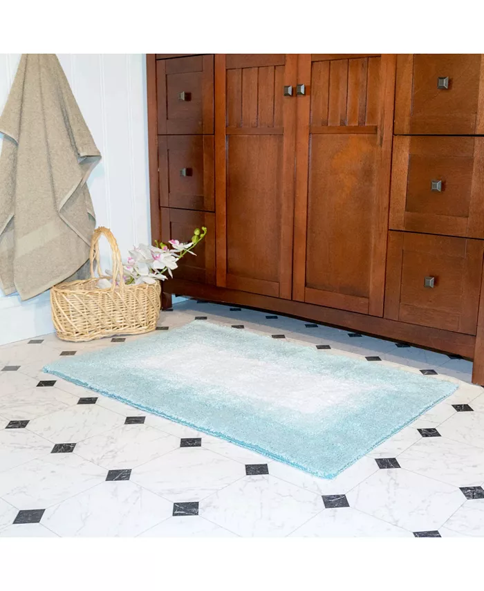 Chesapeake Whitney Ombre Reversible Bath Rug