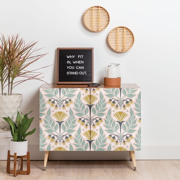 Zoltan Ratko My Favorite Geometric Pattern Made-to-Order Credenza Cabinet