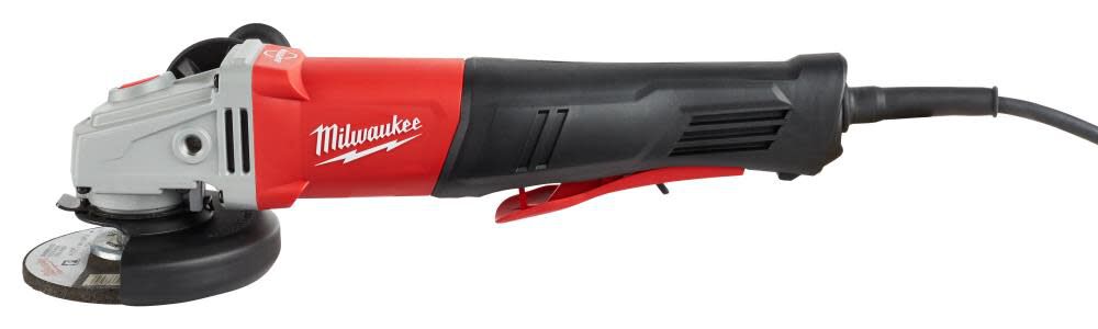 Milwaukee 11Amp 4-1/2In - 5In Braking Grinder with No-Lock Paddle Switch 6143-31 from Milwaukee