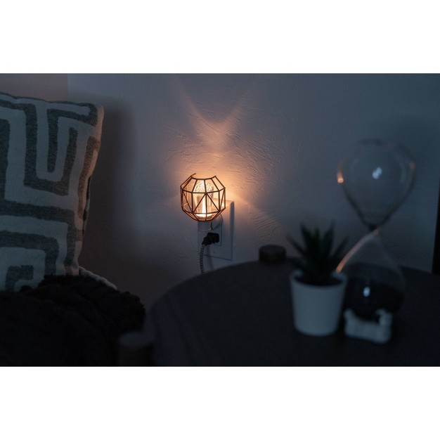 Ge Led Night Light Geometric Shade