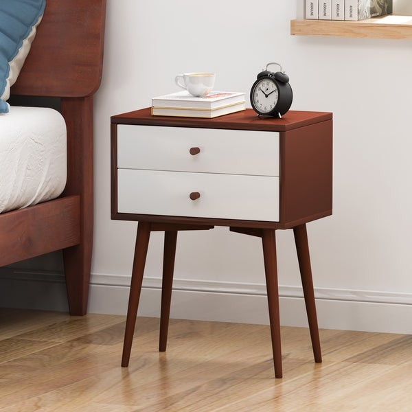 Newcomb Mid-Century Modern Side Table by Christopher Knight Home