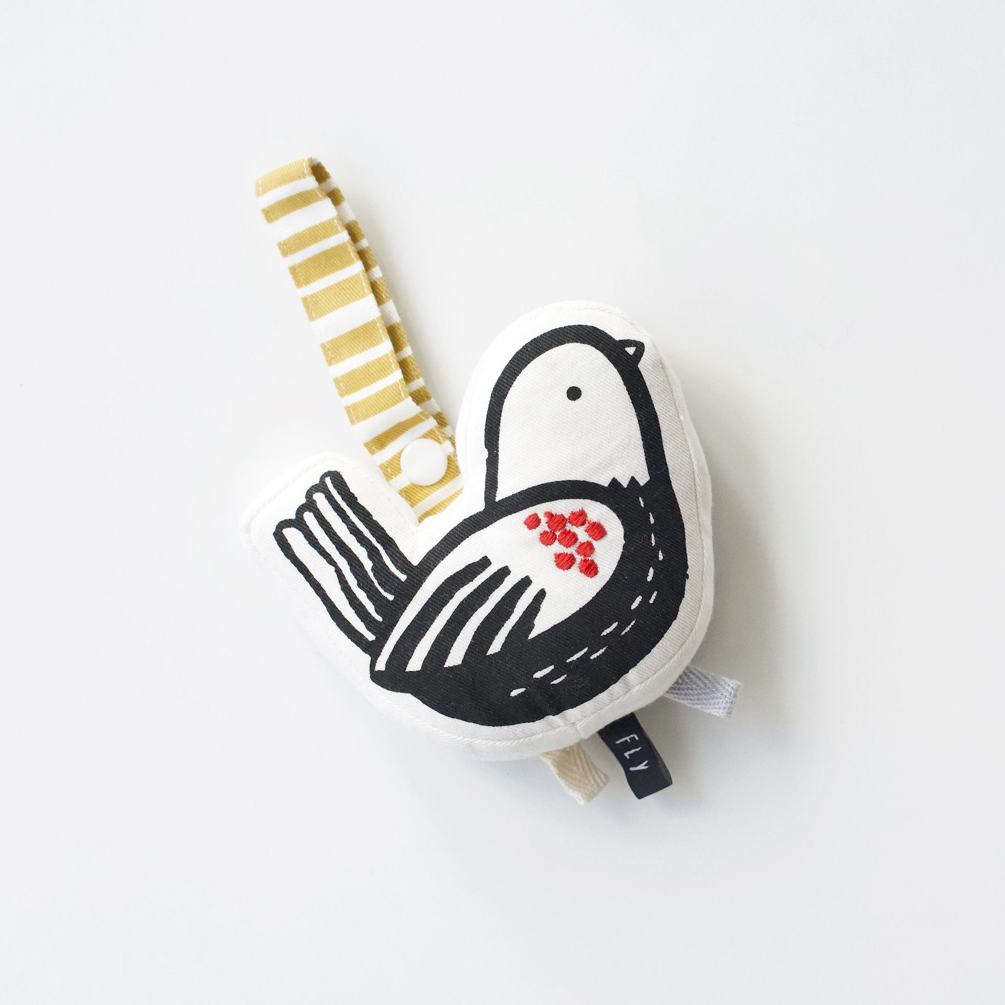 Organic Stroller Toy - Bird by Wee Gallery