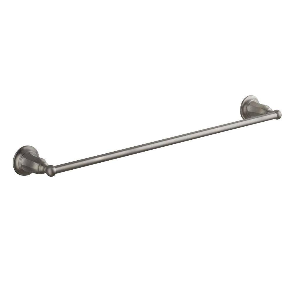 KOHLER Kelston 24 in. Towel Bar in Vibrant Brushed Nickel K-13501-BN