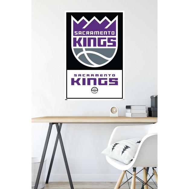 Trends International Nba Sacramento Kings Logo 21 Unframed Wall Poster Prints