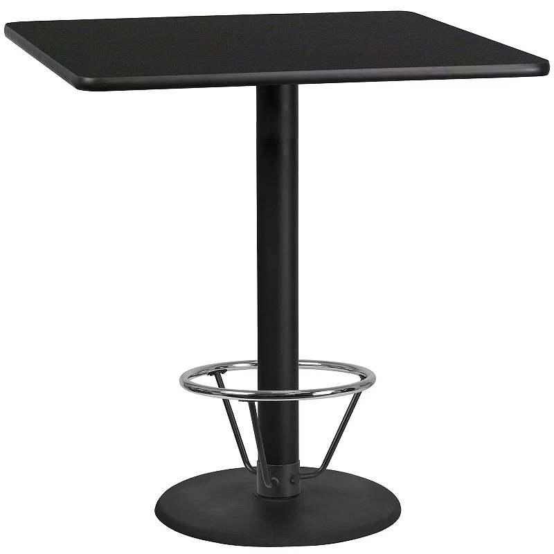 Flash Furniture Square 43-in. Laminate Top Bar Height Table