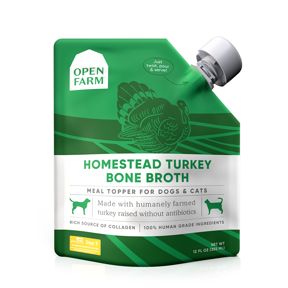 Open Farm All Life Stage Turkey Bone Broth Dog Wet Food