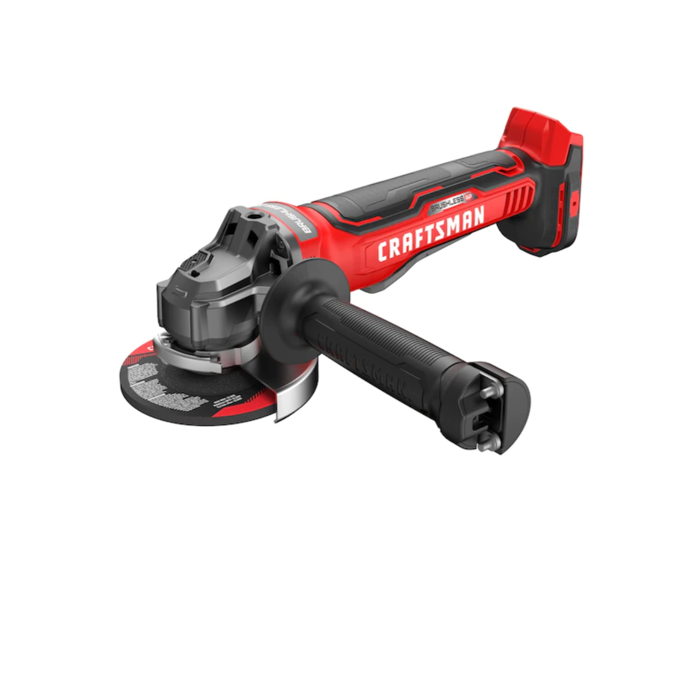 CRAFTSMAN CMCG451B V20 RP 4.5-in 20-volt Max Paddle Switch Brushless Cordless Angle Grinder