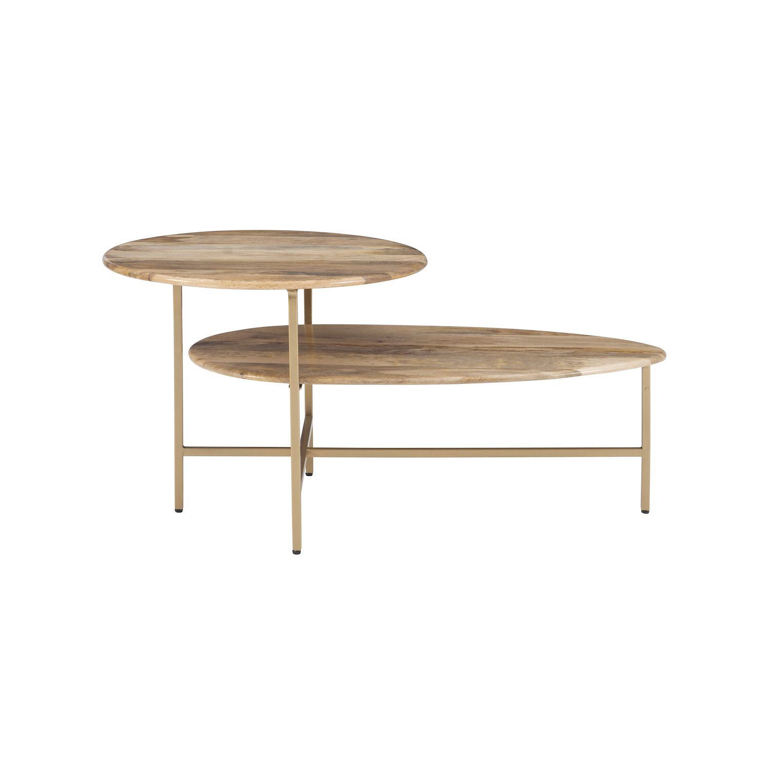 Linon Tavin Two Tiered Coffee Table