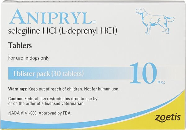 Anipryl (Selegiline HCl) Tablets for Dogs， 30 tablets