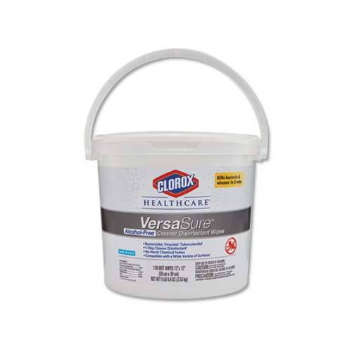 Clorox VersaSure Cleaner Disinfectant Wipes  CLO31759EA