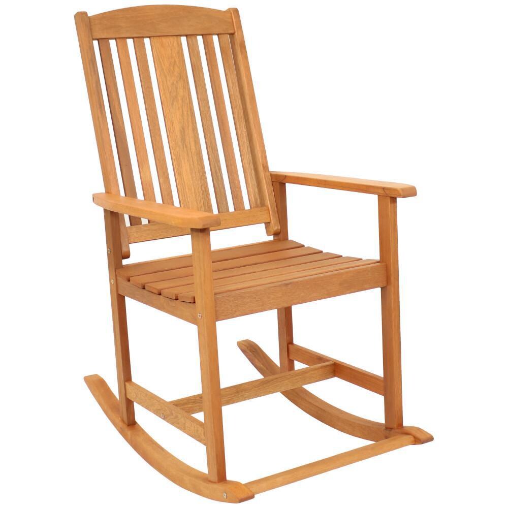 Ultimate Patio Meranti Wood Outdoor Rocking Chair