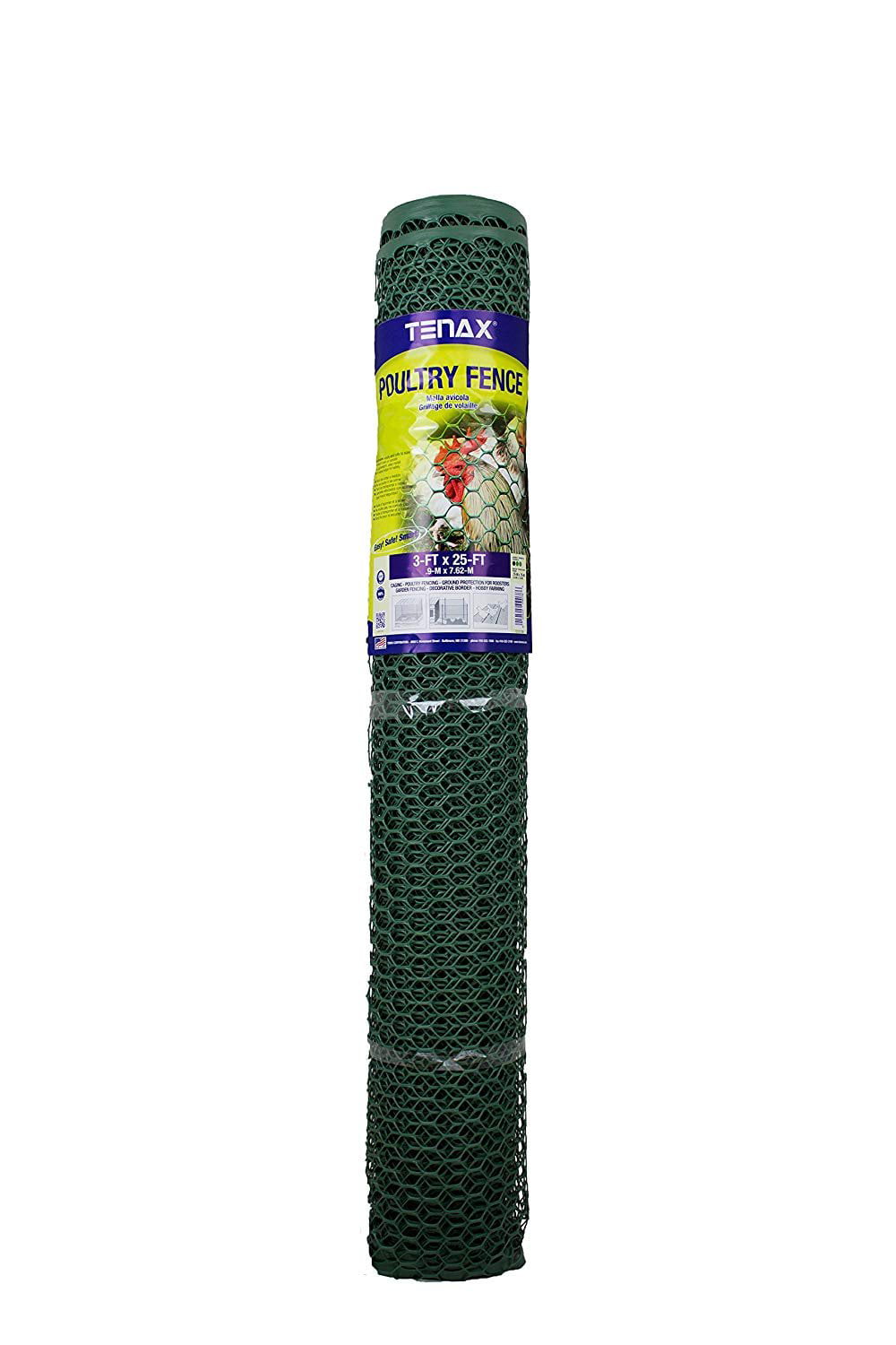 Tenax 090786 Poultry Fence, Green