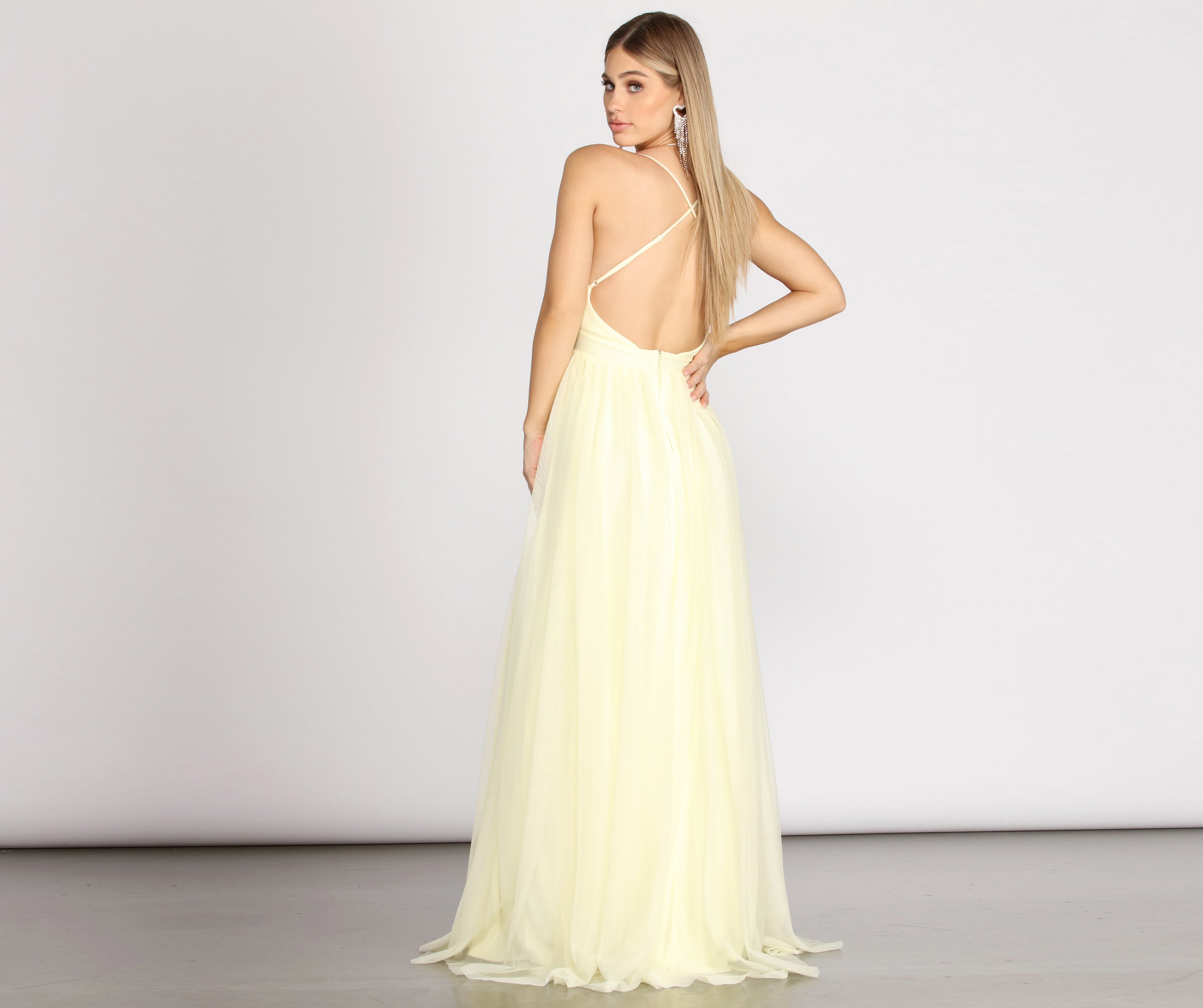 Jodi Tulle A-Line Dress