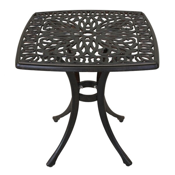 Havenside Home Saybrook Cast Aluminum End Table