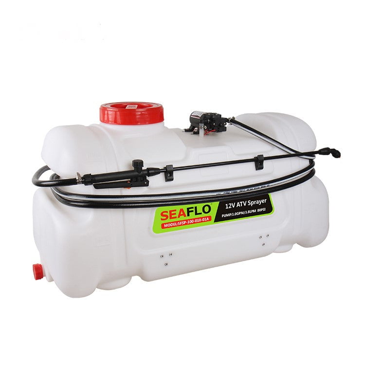 Liberty 26 Gallon (100 Liter) ATV  Spot Sprayer with Boom Atachment. for Watering and Gardening