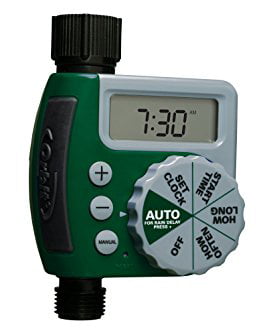 Orbit 91213 One Dial Garden Hose Digital Water Timer - Automatic Lawn Watering