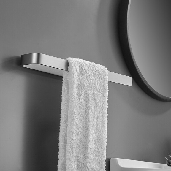 Towel Ring Gun Grey  Bath Hand Towel Square Thicke...