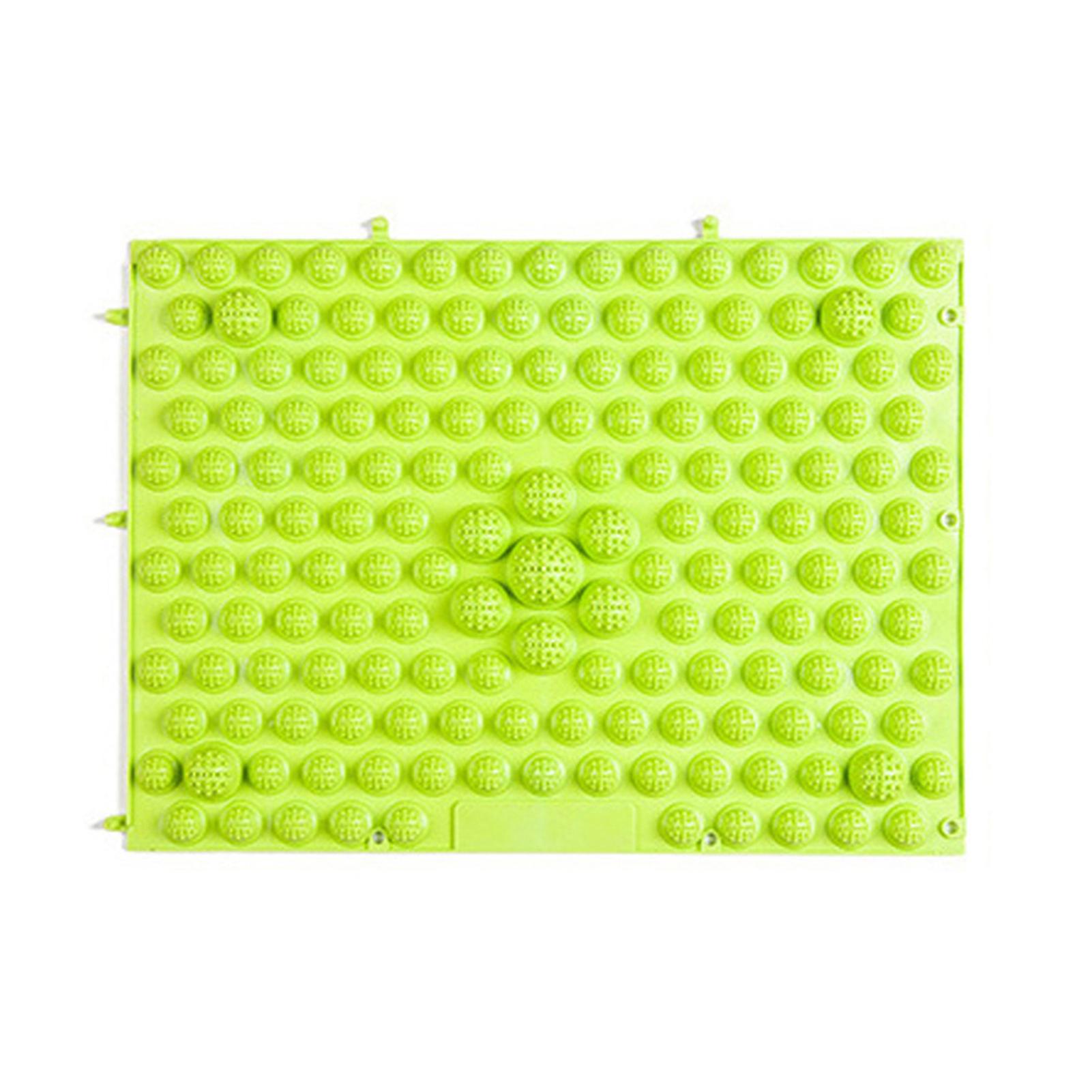 Healthy Foot Acupressure Massage Pad Reflexology Toe Walking Plate Bathroom Mat For Outdoor Game Largegreen