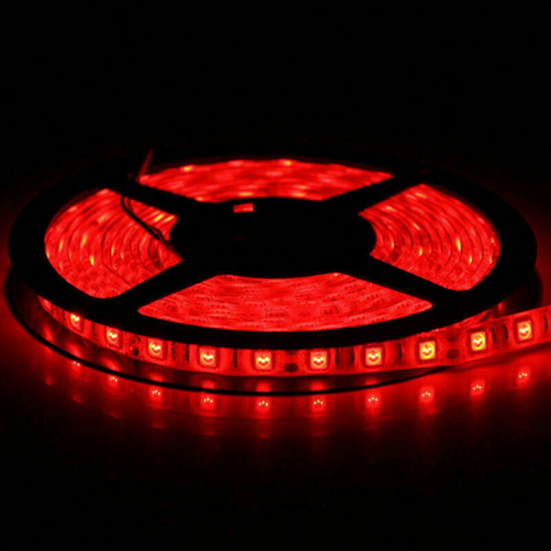 Wireless Waterproof LED Strip Light 16.4ft For Boat / Truck / Car/ Suv / Rv Red