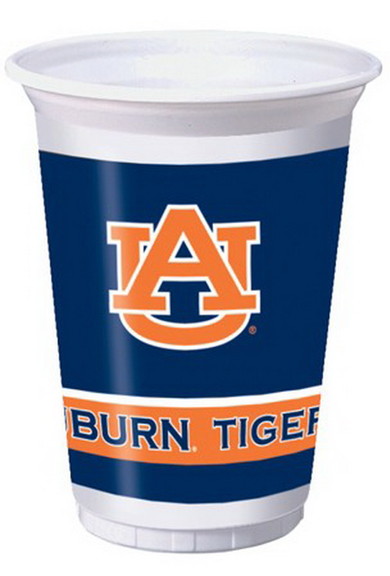 Creative Converting 014830 Auburn 20 Oz. Printed P...