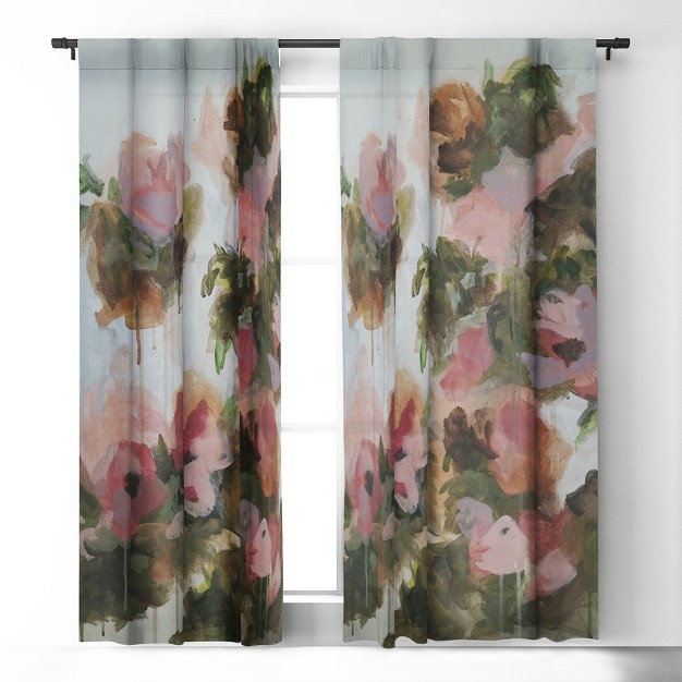 1pc Blackout Window Curtain Panel Deny Designs