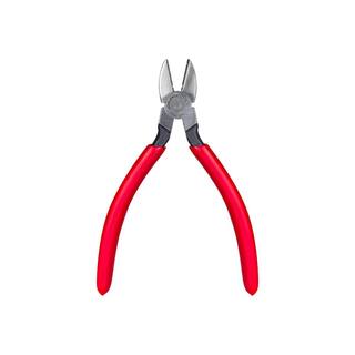 Jonard 6-12 in. L Telecom Tapered Nose Diagonal Cutting Pliers with Red Plastic Handle JIC-7858