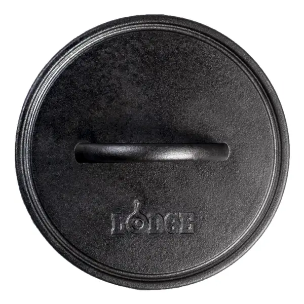 Lodge Round Seasoned Cast Iron Grill Press