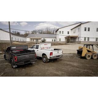 Weather Guard 72 in. Gloss Black Aluminum Full Size Crossbed Truck Tool Box 117-5-03