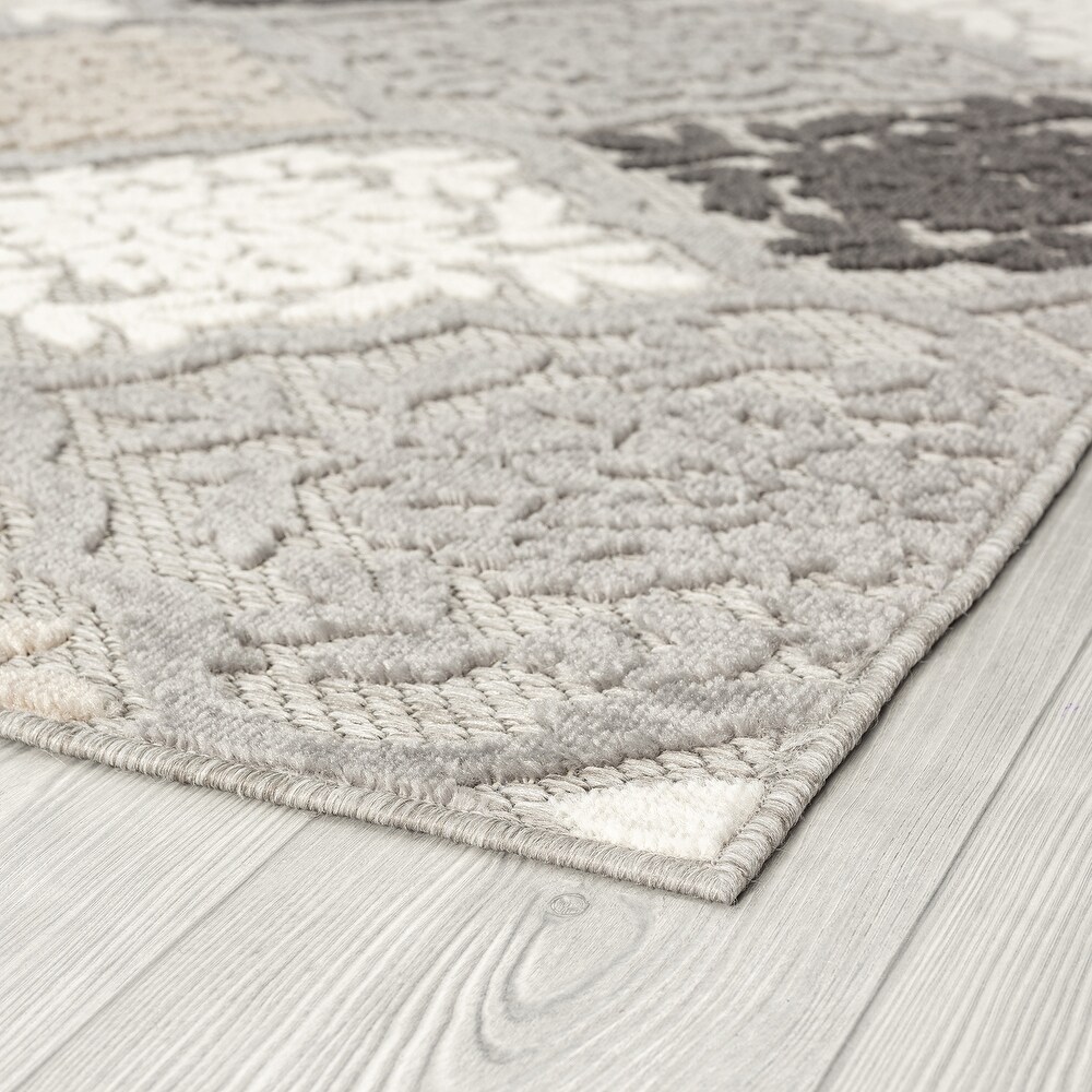 Origin Coastal Medallion Indoor/Outdoor Area Rug