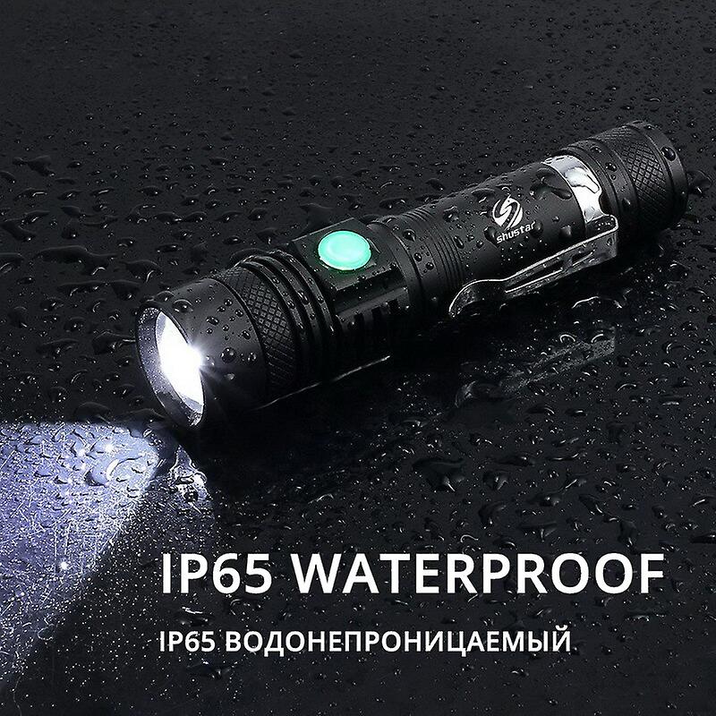 High Power Led Flashlight Zoom Camping Waterproof Multifunctional