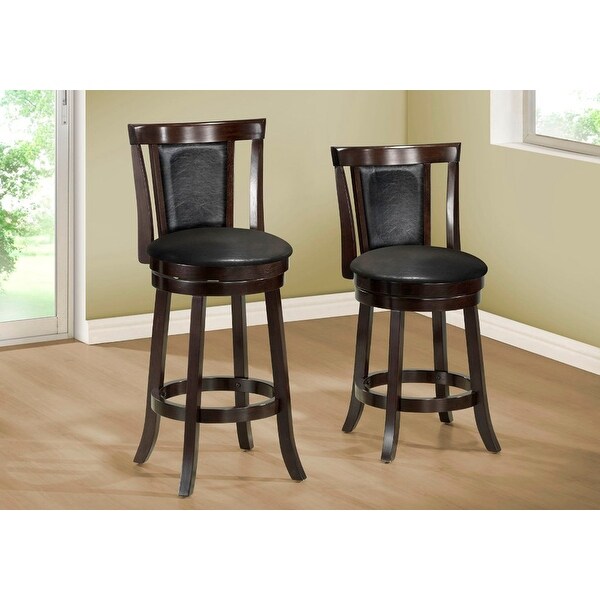 Swivel Cappuccino Counter 2 Piece Barstool