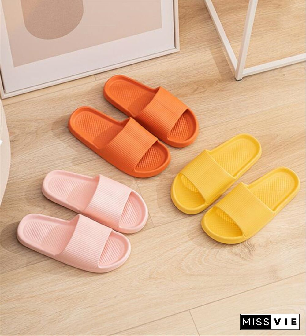 EVA Anti-slip Slippers Sandals Sole Flat Shoes Home/Indoor/Bathroom Men/Women