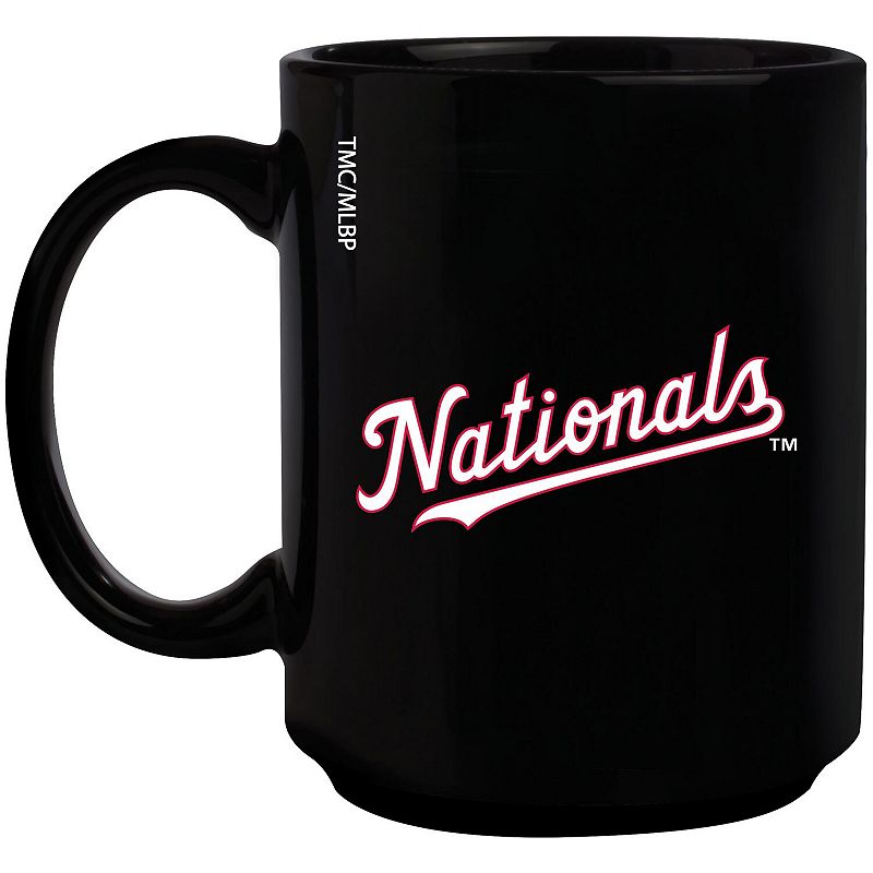 Black Washington Nationals 15oz. Primary Logo Mug
